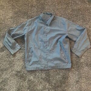 Vintage McGregor Drizzler Jacket Blue 44 Workwear Harrington Rockabilly USA Made